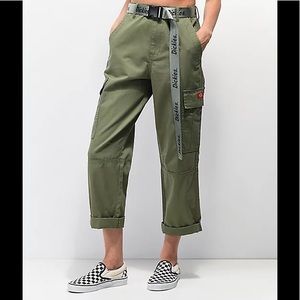 Dickies Girl Belted Utility Cargo Pant